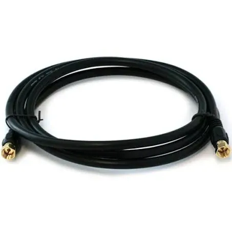 MONOPRICE RG6 CL2 COAXIAL CABLE WITH F TYPE