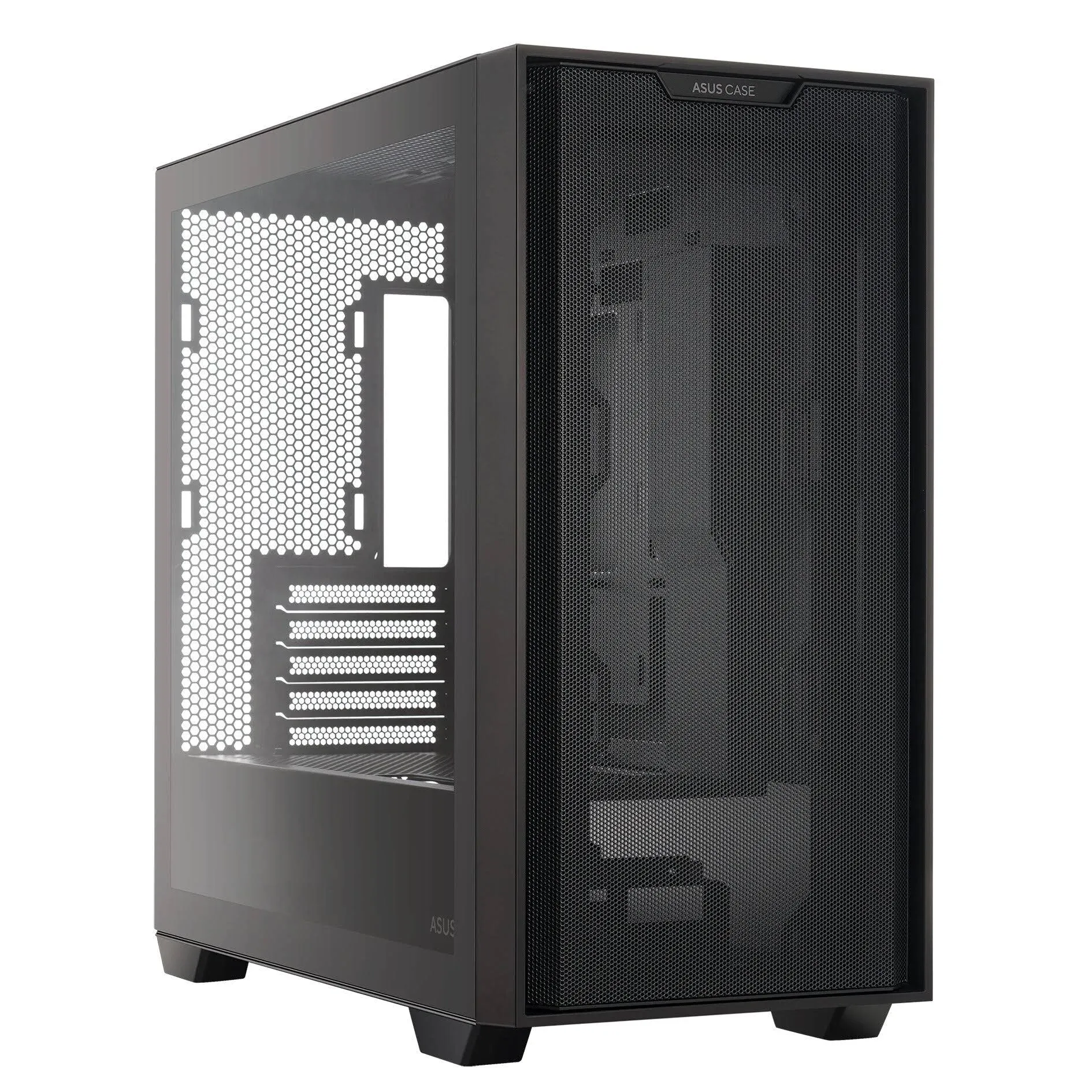 Asus A21 Gaming Case w/ Glass Window Micro ATX Mesh Front 380mm