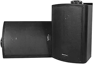 Rockville HP5S BK 5.25" Outdoor/Indoor Swivel Home Theater Speakers