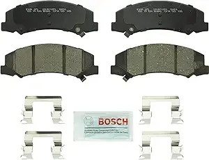 BOSCH BC1159 QuietCast Premium Ceramic Disc Brake Pad Set - Compatible With Select Buick Allure, LaCrosse, Lucerne; Cadillac DTS; Chevrolet Impala, Monte Carlo; FRONT