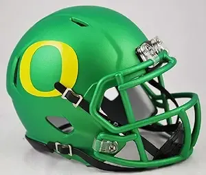 Riddell Oregon Ducks Apple Green Speed Mini Helmet