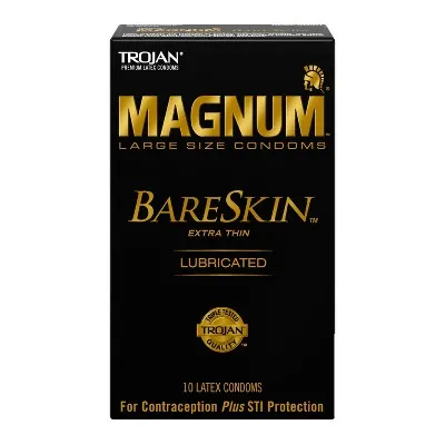 Trojan Magnum Bareskin Condoms (10)