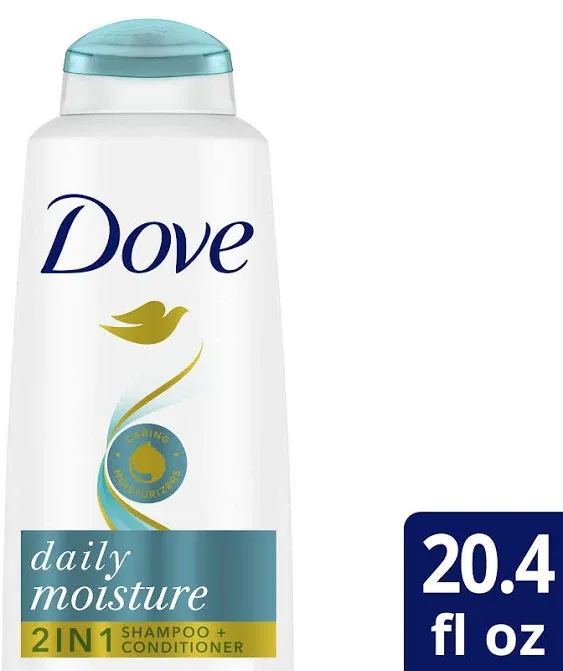 Dove Daily Moisture 2 in 1 Shampoo and Conditioner