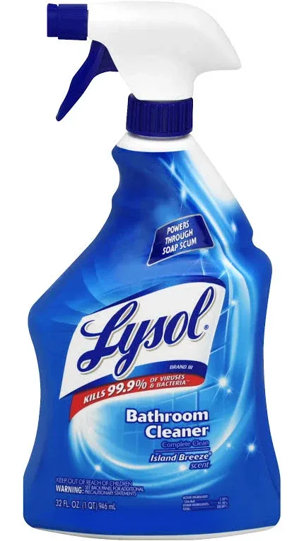 Lysol Island Breeze Bathroom Cleaner