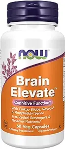 Now Brain Elevate, Veg Capsules - 60 capsules