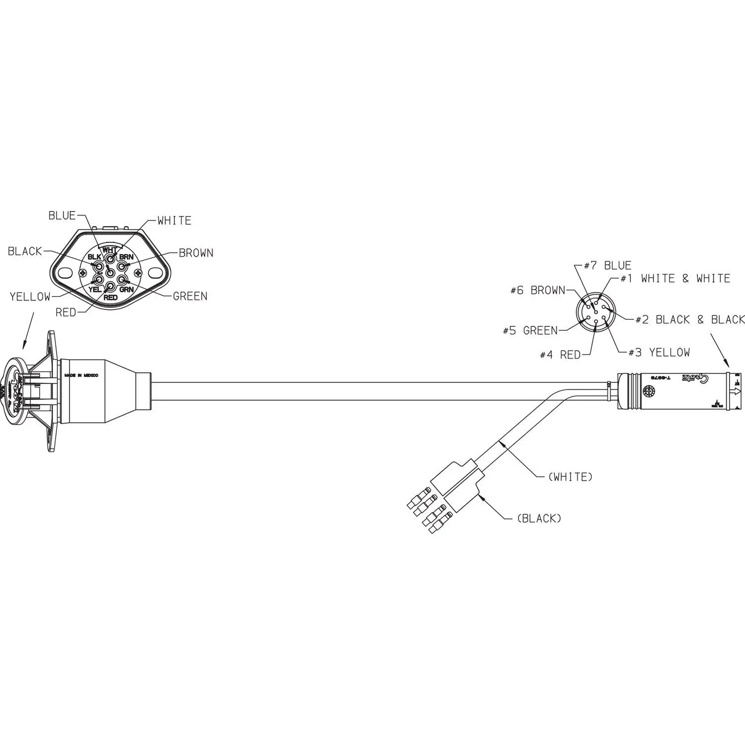 Grote (01-6608-E9) Trailer Wiring