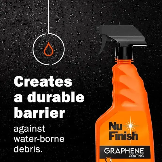 Nu Finish Graphene Coating Spray Enhanced Paint Protection 24 fl oz