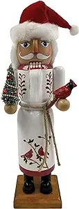 14 inch Cardinal Claus Nutcracker - green - Bed Bath & Beyond - 34661103