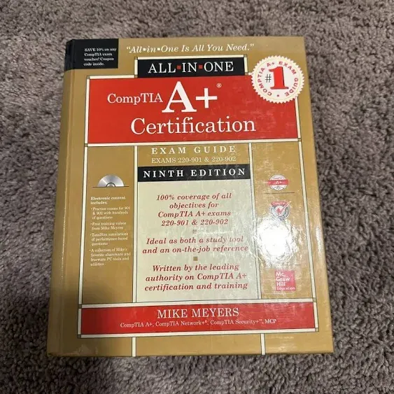 CompTIA A+ Certification All-in-One Exam Guide, Ninth Edition (Exams 220-901 & 220-902)