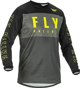 Fly Racing F 16 Jersey Grey/Black/Hi Vis (Small)