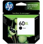 HP 60XL Black High-Yield Ink Cartridge