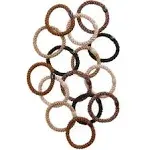 L. Erickson Grab & Go Pony Tube - Sparkle - 15 Pack Ponytail Holder Hair Ties