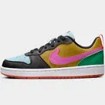 Nike Big Kids' Court Borough Low Recraft Casual Shoes Size 3.5 | Leather