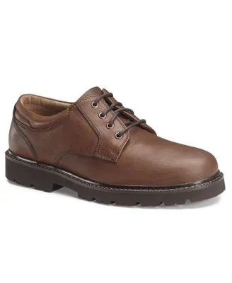 Dockers Mens Shelter Leather Rugged Casual Oxford Shoe - Wide Widths Available - 14 W Dark Tan