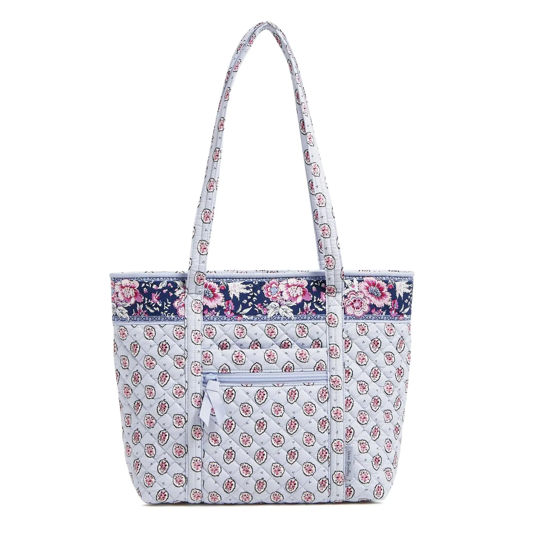 Vera Bradley Women's Cotton Small Vera Tote Bag Magnifique Leaf