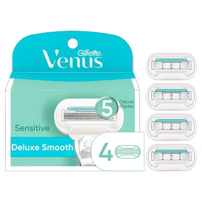 Gillette Venus Women's Embrace Sensitive Razor Blade Refills