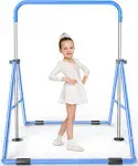 Expandable Gymnastics Bar for Kids - Height Adjustable Junior Training Bar for H