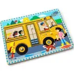 Melissa & Doug The Wheels On The Bus Sound Puzzle