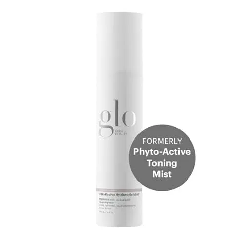 Glo Skin Beauty HA-Revive Hyaluronic Mist | Formerly Phyto-Active Toning Mist | 4 Fl Oz