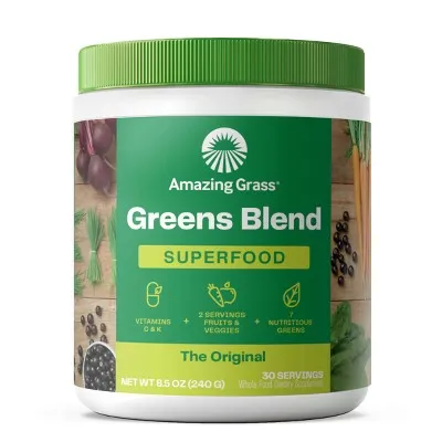 Amazing Grass Green Superfood, Original - 8.5 oz canister