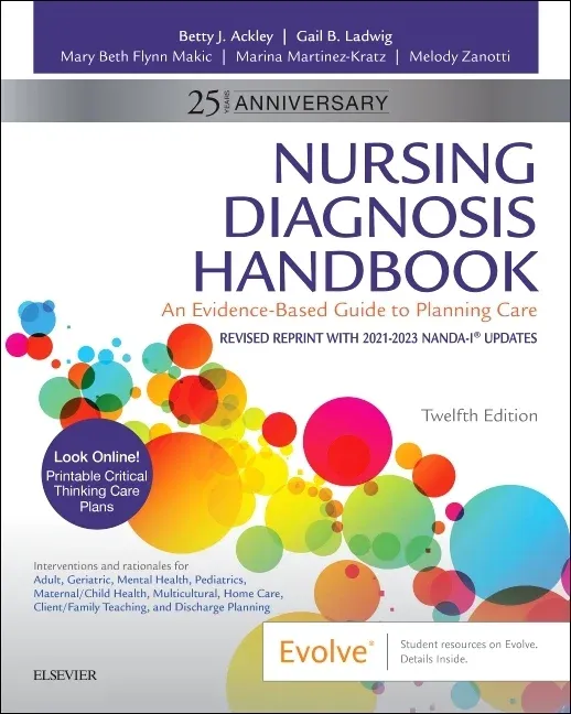 Nursing Diagnosis Handbook, 12th Edition Revised Reprint with 2021-2023 NANDA-I® Updates 