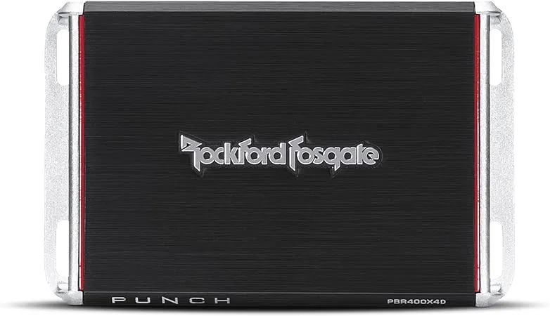 Rockford Fosgate Punch PBR400X4D Compact 4-Channel car Amplifier