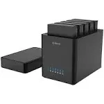 ORICO 5 Bay 3.5 Inch Hard Drive Enclosure USB C to SATA Magnetic External HDD US