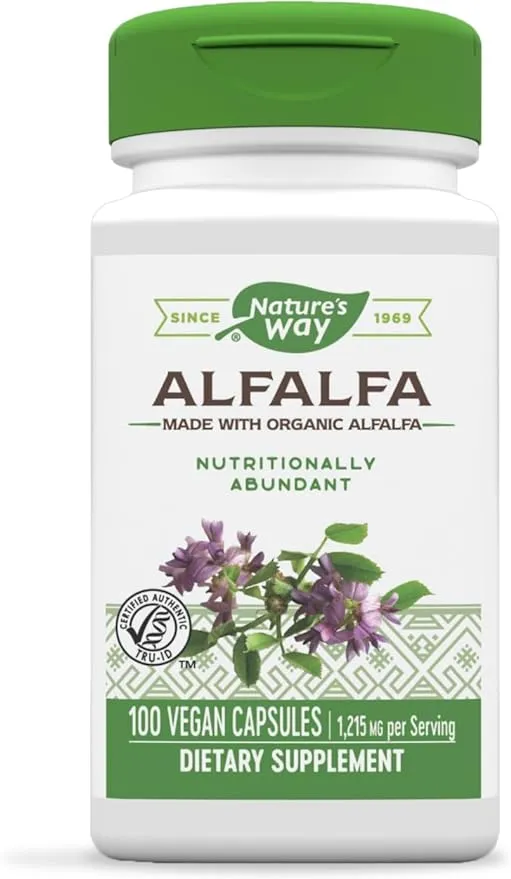 Nature's Way Alfalfa Leaves 100 Capsules