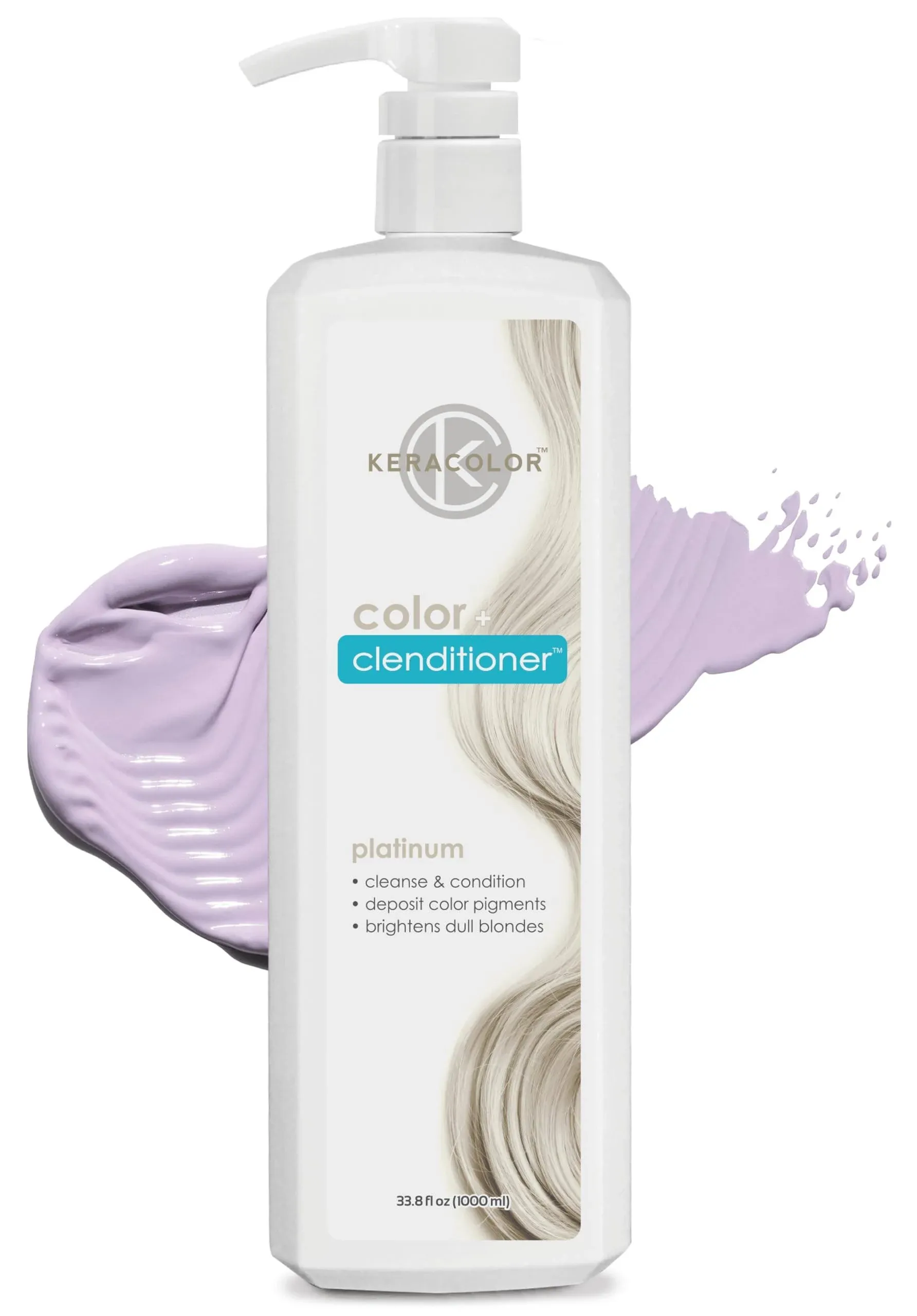 Keracolor Color + Clenditioner Conditioning Cleanser 33.8oz / 1L (CHOOSE YOURS)