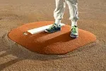 4" Economy Youth Mound - One-Piece - Game Pitching Mounds