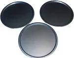 Cooking Concepts Italian Three 12 inch Pizza Pans for Baking Pizzas, Cookies or Biscuits