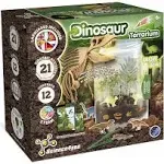 Science4you Dinosaur Terrarium Kit - Make Your Own Terrarium, Glow in The Dark Dinosaurs for Kids, 21 Jurassic Stickers, Toys and Games for Kids 6+ Year olds, Gifts for Boys and Girls 6+ Year olds