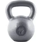 Cap Barbell Cast Iron Kettlebell Single 45-pounds Size 45 lbs