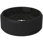 Groove Life Zeus Edge Silicone Ring - Midnight Black