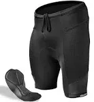 Aero|Tech|Designs Men's Gel Touring Padded Bike Shorts