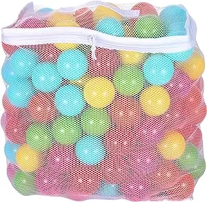 BalanceFrom Play PIt Balls, Kids Plastic Toy Balls for Playpen, Bounce House, or Pool