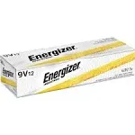 Energizer Battery EN22 Industrial 9 Volt Alkaline Pack of 12