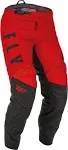 Fly Racing F-16 Red/Black Pants Youth Size 20