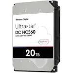 WD Ultrastar HC560 WUH722020BLE6L4 20TB 7200RPM 3.5" SE SATA HDD 0F38785