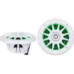 Boss Audio MRGB65 Coaxial Marine Speaker w/RGB LED Lights - 6.5"  [MRGB65]