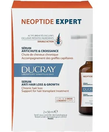 Ducray Neoptide Expert sérum anticaída y crecimiento del cabello 2 x 50 ml