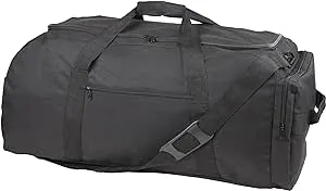 Dalix Extra Large Duffle Bag Outdoors Sports Duffel Bag (Turns Into Backpack)