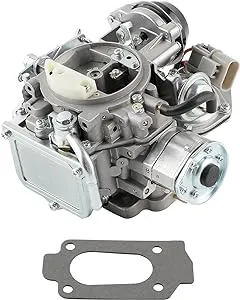 Waverspeed 2 Barrel Carburetor for Nissan Pickup 720 2.4L Z24 Engine 1983-1986,for Nissan Bluebird/Caravan/Atras Truck/Vanette Panel Van 16010-21G61