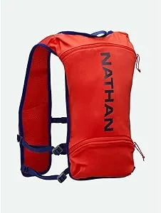 Nathan Pinnacle Race Vest & 12L Hydration Pack with 1.6L Bladder, Water-Resistant Pockets, Lightweight & Moisture Wicking