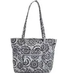 Vera Bradley Small Vera Tote in Tranquil Medallion