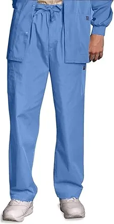 Medical Cargo Pants for Men Workwear Originals, Zipper Fly Scrubs for Men 4000