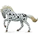 CollectA Horse Life Knabstrupper Black Leopard Mare Toy Figure