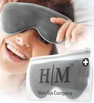 Microwave Activated Warm Eye Compress For Dry Eyes, Blepharitis & Stye Eye Treatment - Heated Eye Masks For Dry Eyes - Dry Eye Mask & Eye Compress