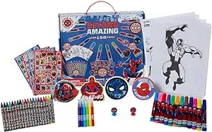 Innovative Designs Marvel Avengers Spiderman Coloring Art Set