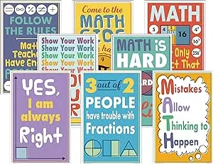 Math Fun Chart Set